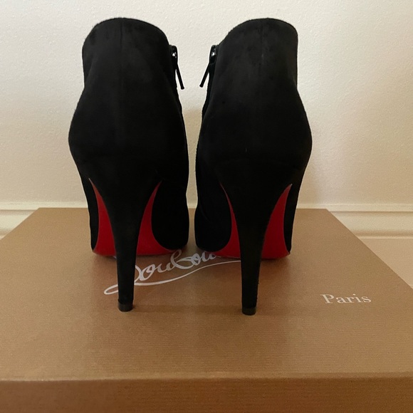 Christian Louboutin Black Ankle Boots - Picture 5 of 11